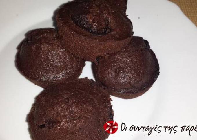 κύρια φωτογραφία συνταγής Muffin με σοκολάτα
