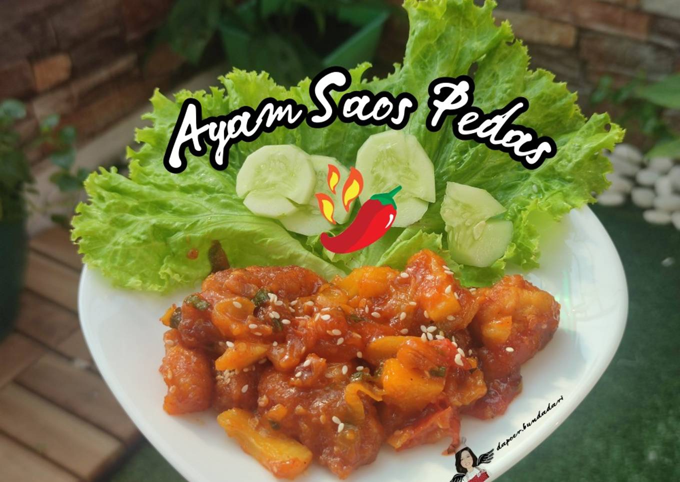 Ayam Saos Pedas (bekal suami tercinta🥰)