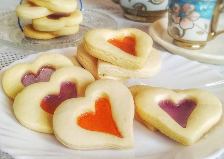 Stained glass cookies