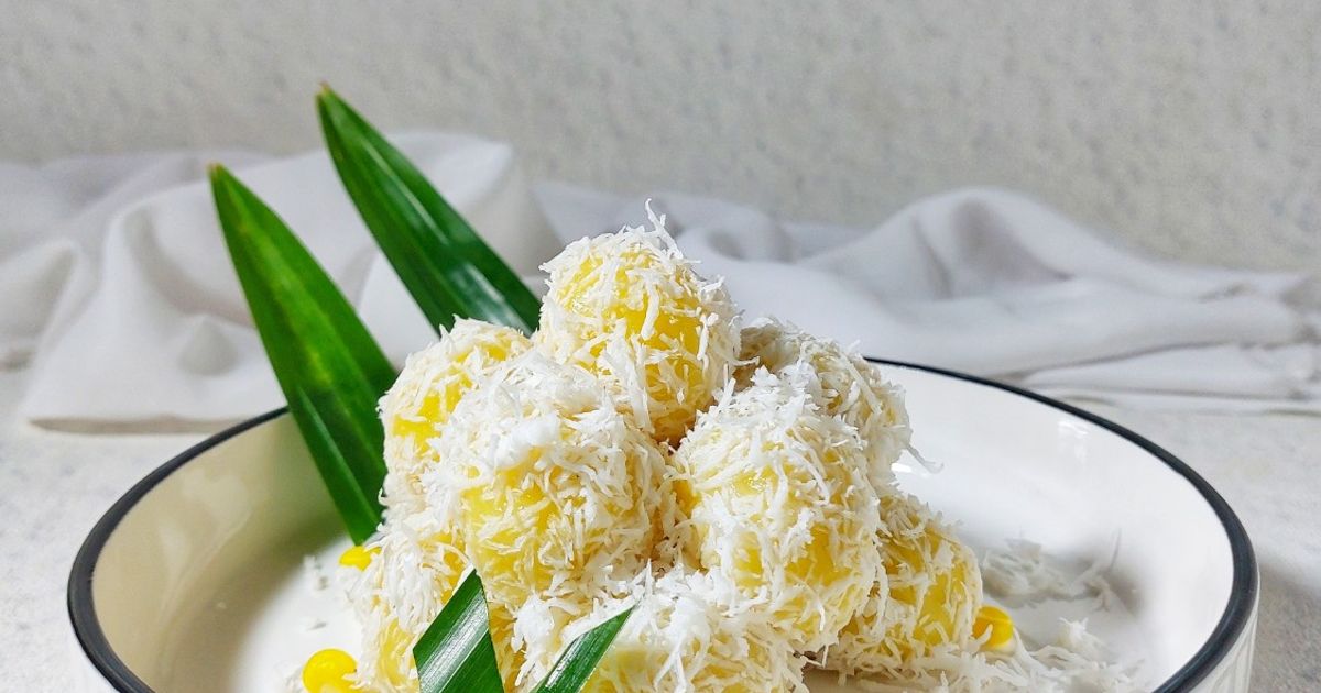 Klepon Jasuke (Jagung Susu Keju)
