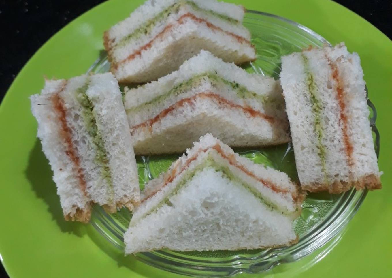 TriColor Ribbon sandwich