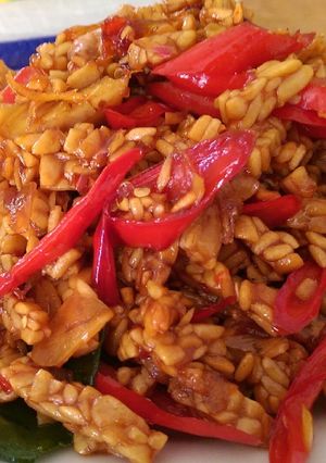 Foto resep Orek tempe kering manis pedas