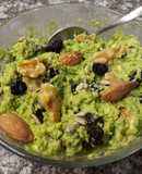 Snack de palta y frutos secos