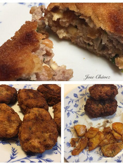 Una foto de Filetes rusos con papas en adobillo