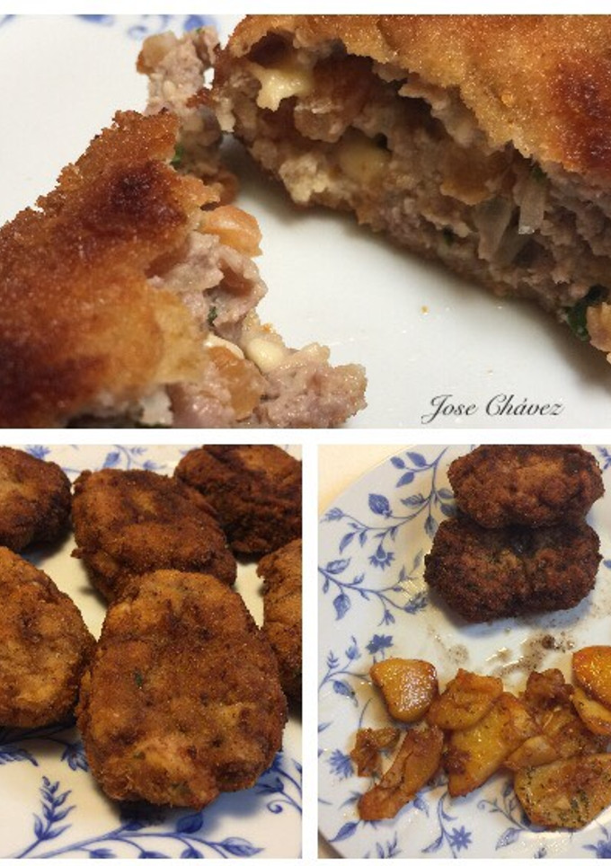 Una foto de Filetes rusos con papas en adobillo