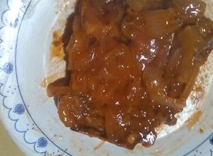 Una foto de Bifes anchos a la pumaola picantón