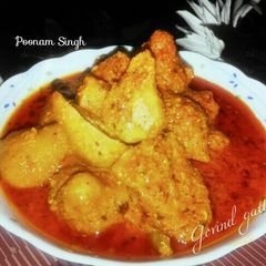 A picture of Govind gatte ki sabji.
