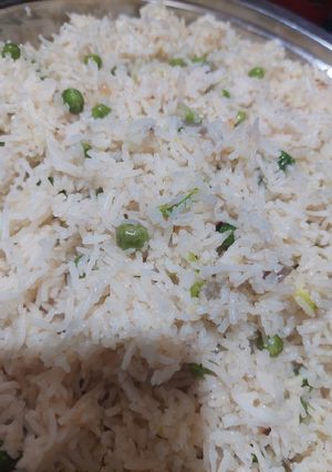 A picture of Peas rice.