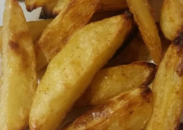 Step-by-Step Guide to Prepare Ultimate Vickys Homemade Oven Chips / Fries, GF DF EF SF NF
