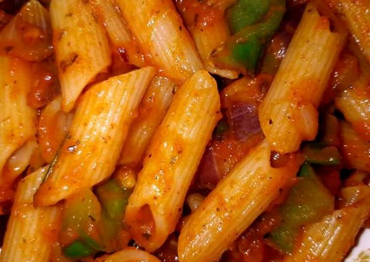 Step-by-Step Guide to Prepare Super Quick Homemade Red sauce pasta