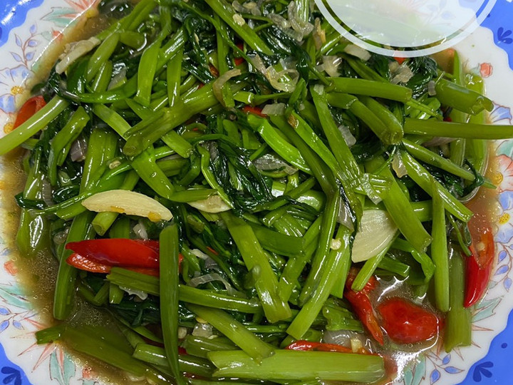 Resep Cah kangkung yang Enak Banget