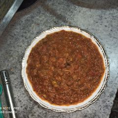 A picture of Street Style Pav Bhaji.
