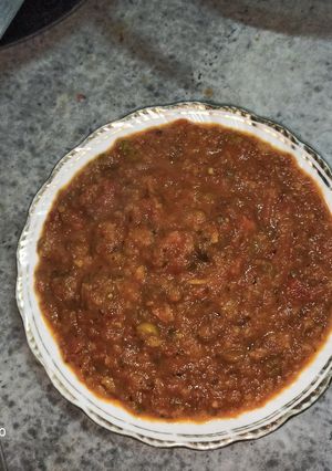 A picture of Street Style Pav Bhaji.