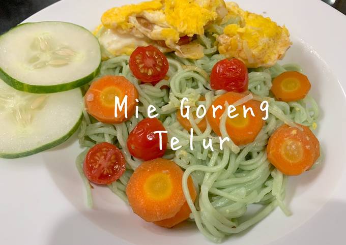 Mie goreng telur (Eat Clean)