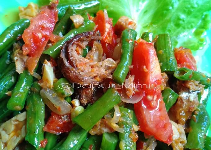 Resep Tumis Pedas Kacang Panjangikan Layang Suwirtempe Oleh Elmys Kitchen Cookpad 6831