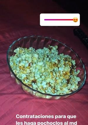 Una foto de Pochoclos tipo cine