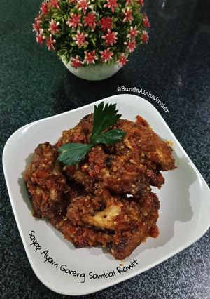 Foto resep Sayap Ayam Goreng Sambal Rawit