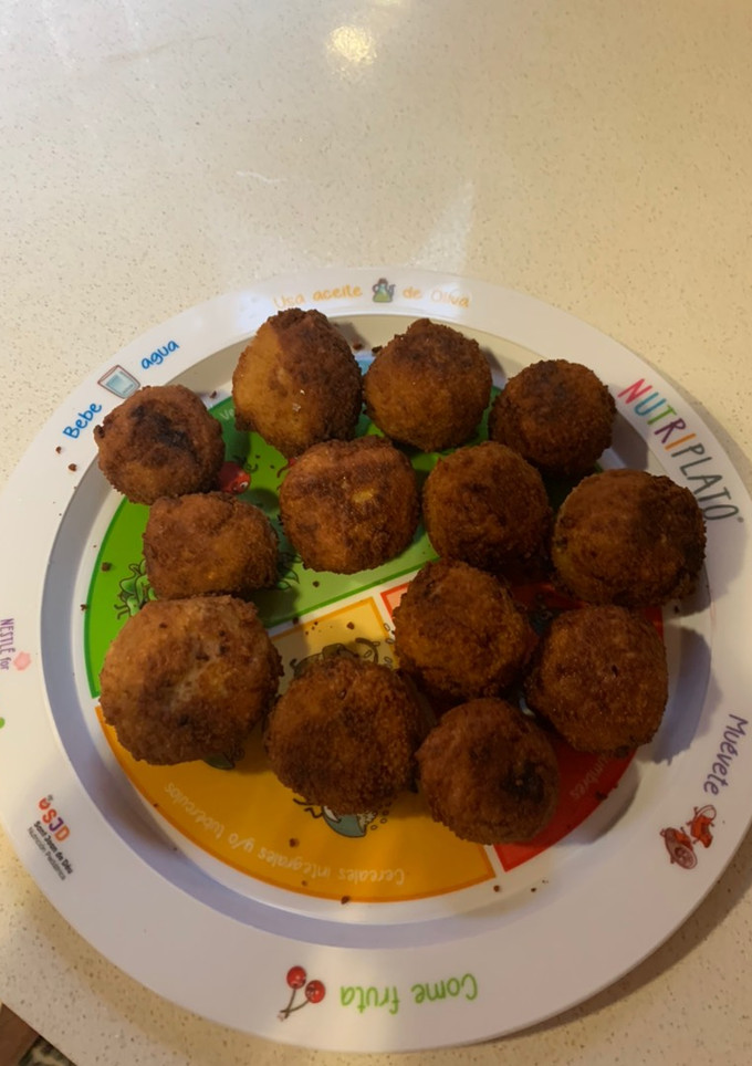 Una foto de Croquetas de pulpo