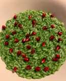 Risotto spinaci e malagrana