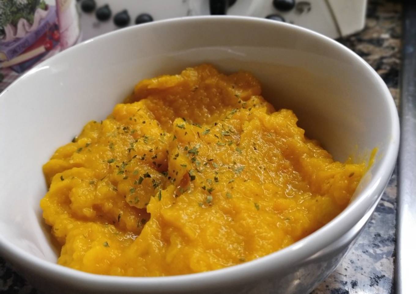 Crema de calabaza asada