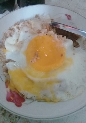 Hình của món Thiên đường cơm trộn.