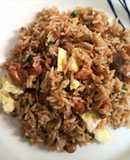 Arroz chaufa con pollo