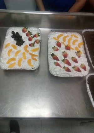 Una foto de Bizcocho tres leches