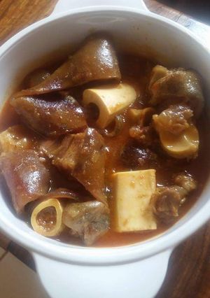 A picture of Orenge stew.