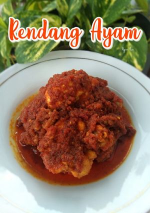 Foto resep Rendang Ayam