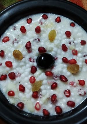 A picture of Mixed Fruits With Sabudana/Sabumakha.
