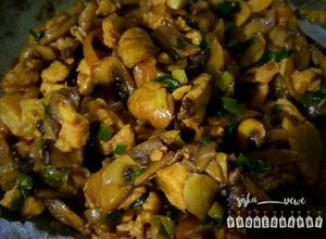 Foto resep Jamur ayam kecap untuk isian Bolen atau tooping mie ayam