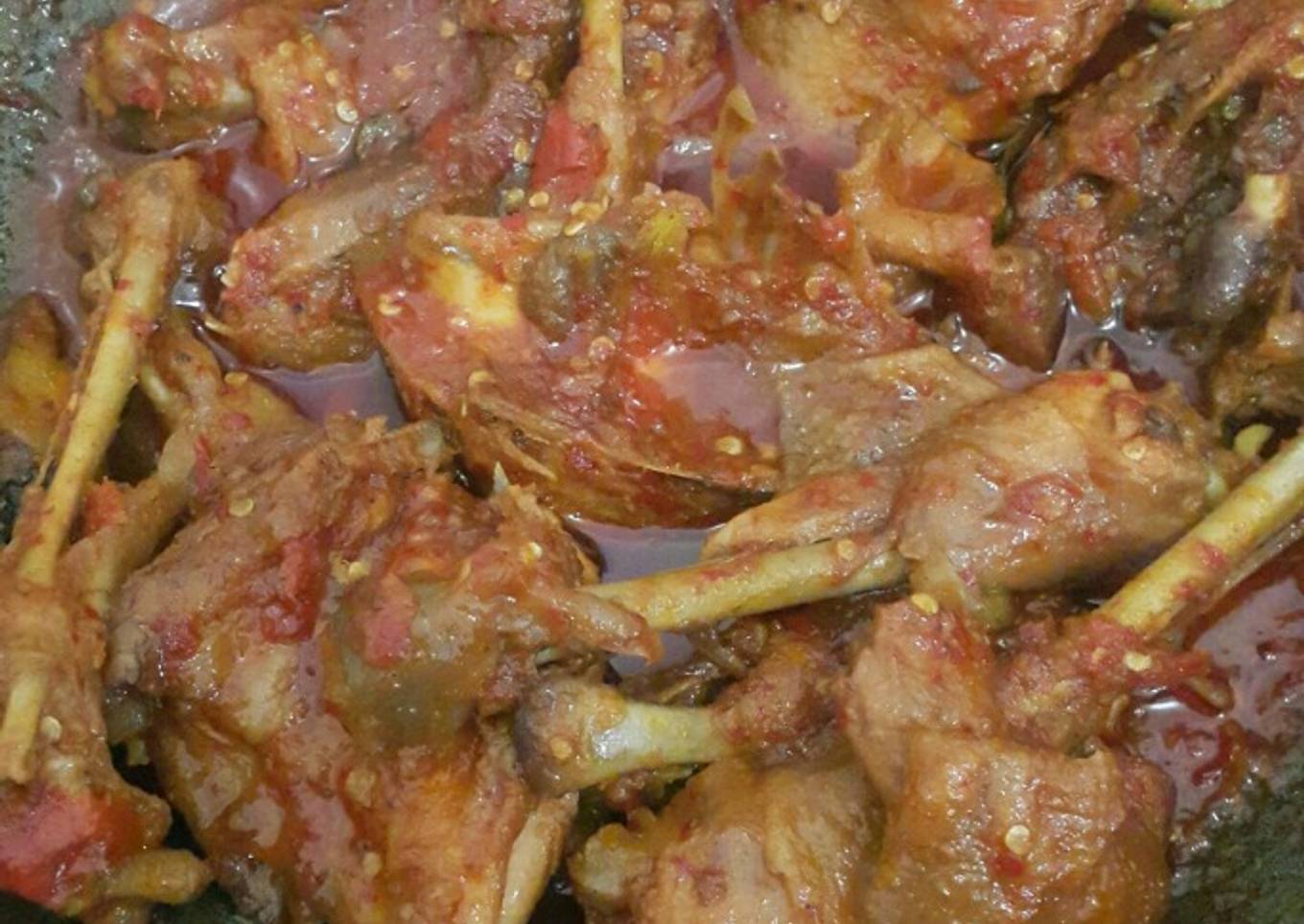 Ayam (Panggang) Bumbu Merah