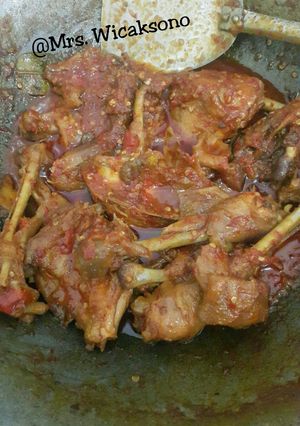 Foto resep Ayam (Panggang) Bumbu Merah