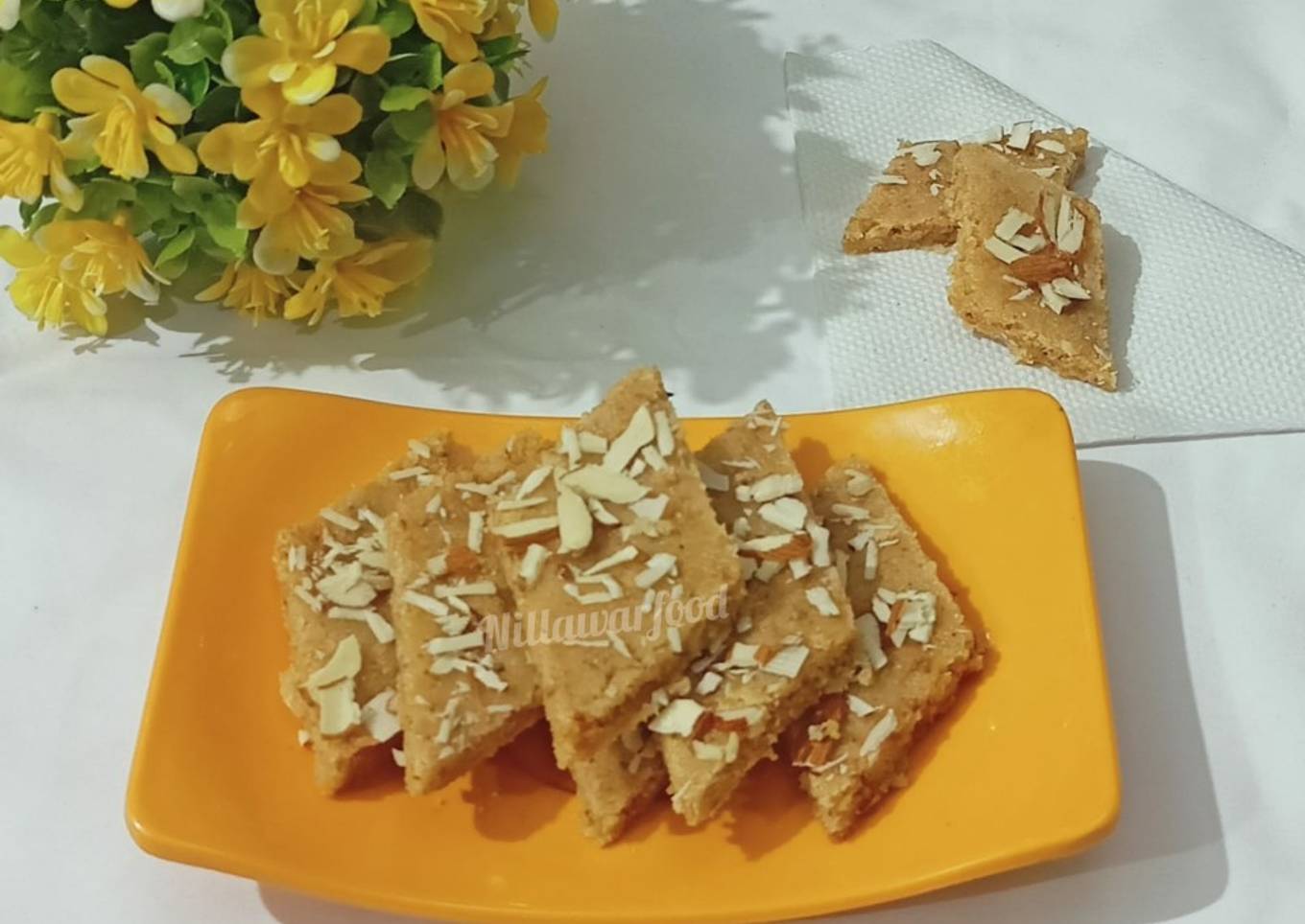 Coconut burfi