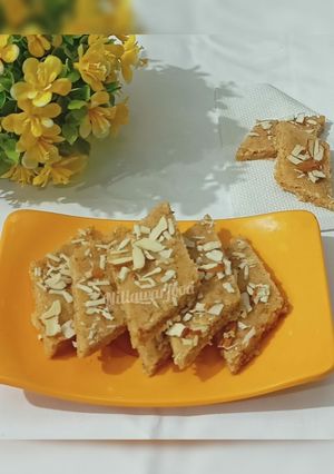 A picture of Coconut burfi.
