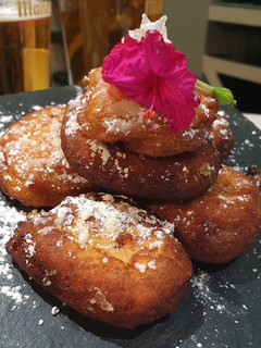 Una foto de Buñuelos de Batata