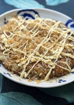 A picture of My Diet Okonomiyaki.