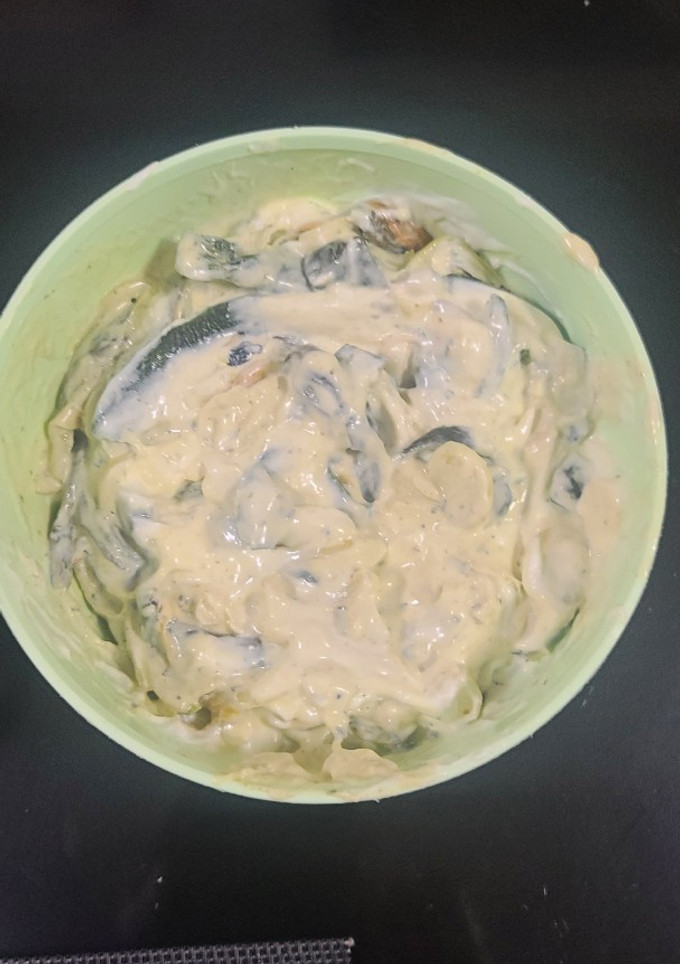 Una foto de Chilacas con crema