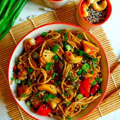 Veg Kung Pao Noodles-レシピのメイン写真