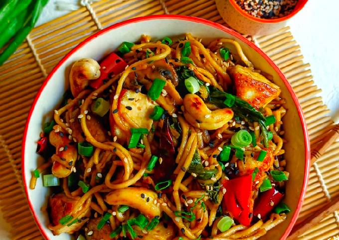 Veg Kung Pao Noodles Recipe By Spicequeen Cookpad