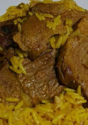 صورة لوصفة كبسة لحمة