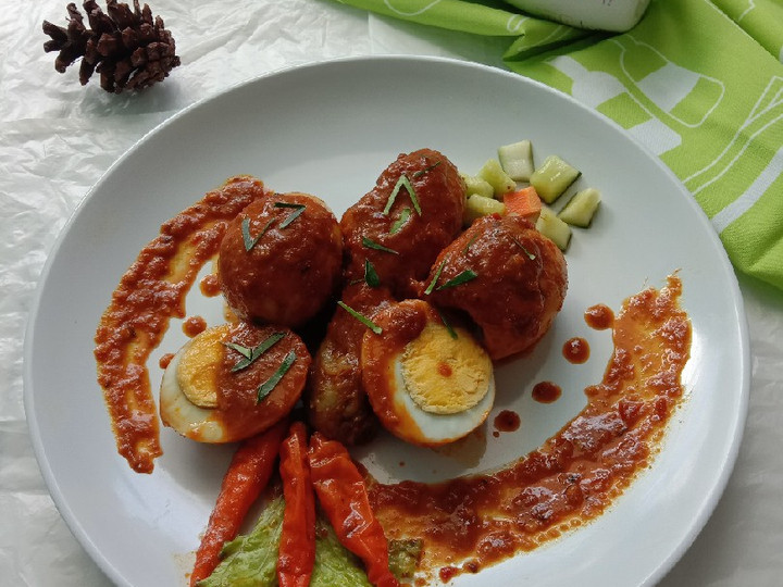 Yuk intip, Resep buat Rendang Ayam Telur Fiber Creme  nagih banget