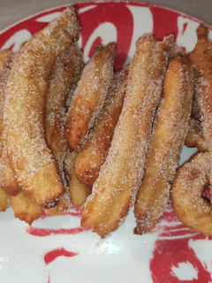 Una foto de Churros caseros