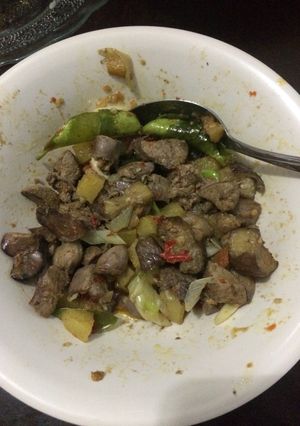 Foto resep Sambel hati ampela sederhana