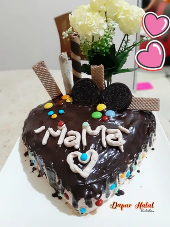 Cara Simple Menyiapkan Resep  Kue Tart Coklat : kue ulang tahun yang Menggugah Selera, Lezat