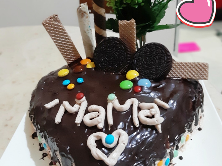Bagaimana Menyiapkan Kue Tart Coklat : kue ulang tahun Anti Gagal