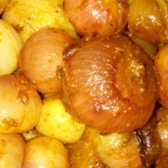 A picture of Stuffed onion.