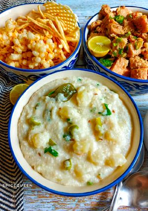 A picture of Moriyo / Sama Chawal ki khichdi.
