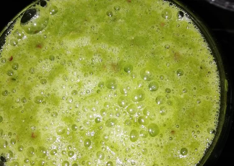 Recipe of Perfect Green smoothie #breakfastideas