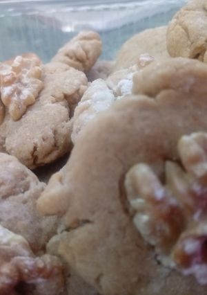 Una foto de Galletitas de café y nuez